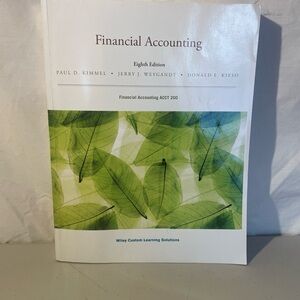 Financial Accounting Book with Green Leaves
Paul D. Kimmel